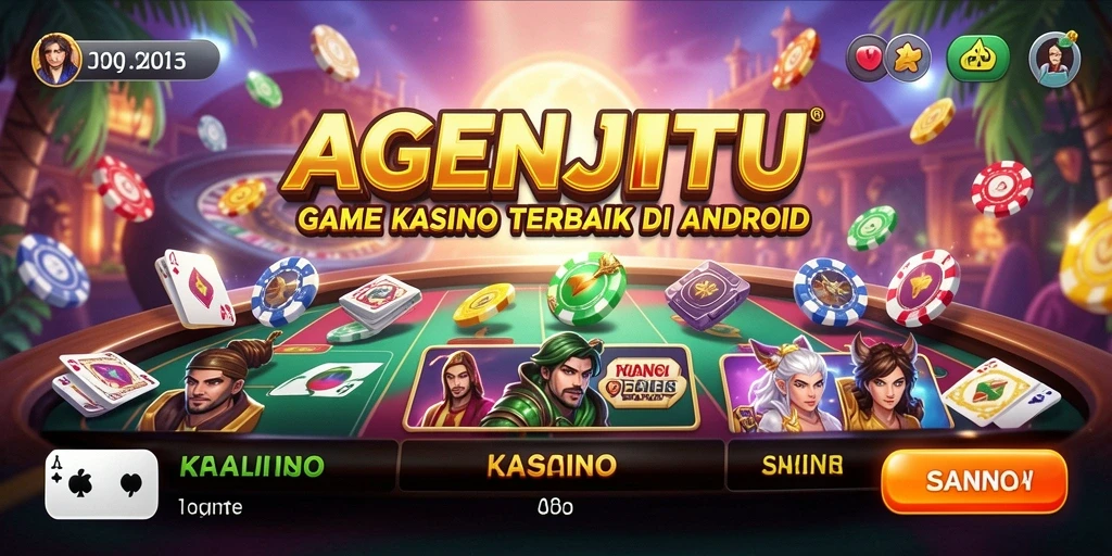 Tampilan gameplay menarik dari AGENJITU di Kasino.