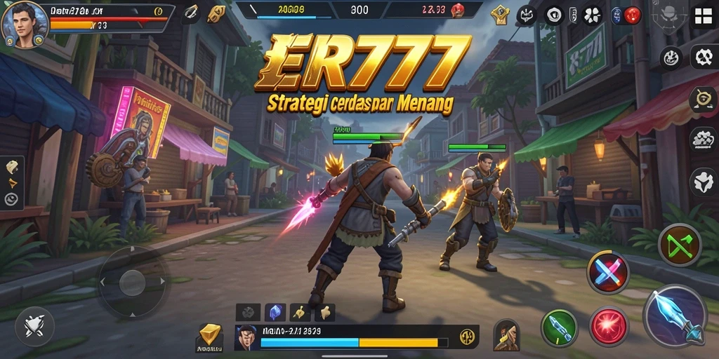 Gameplay ER777 yang menantang dalam strategi pertempuran.