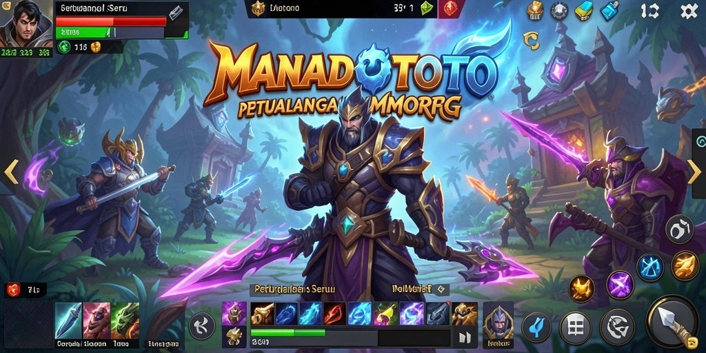 Tangkapan layar gameplay <strong>MANADOTOTO</strong> menampilkan petualangan seru dalam dunia MMORPG.
