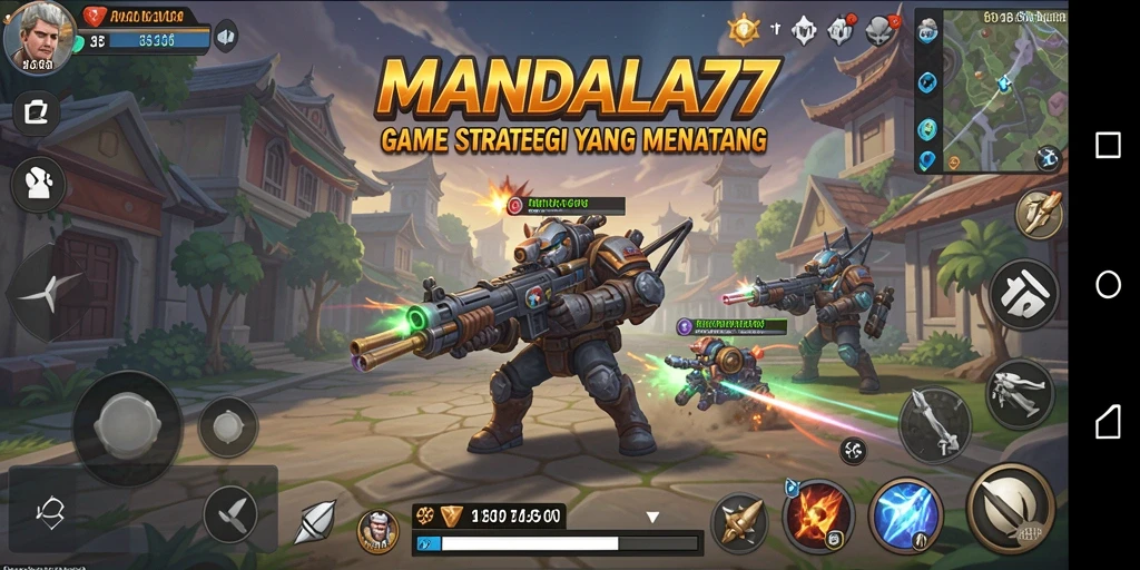 Tampilan gameplay SLG yang menarik dan strategis.