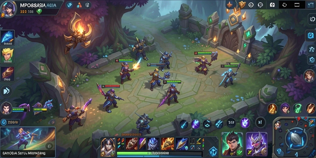 Tampilan menarik dari gameplay seru MPO88ASIA.