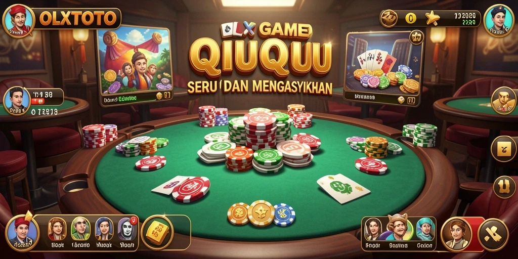 Screenshot gameplay QiuQiu OLXTOTO yang menarik dan seru.