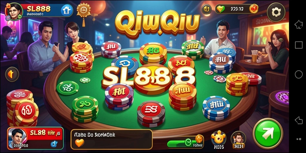 Tampilan menarik dari gameplay QiuQiu SL888.