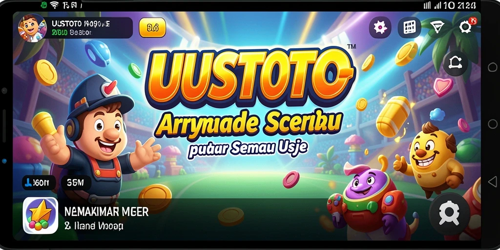 Tampilan menarik dari gameplay UUSTOTO yang penuh aksi.